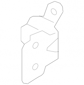 Upper front right door hinge Subaru Impreza 17- GK