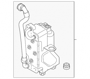 Air conditioning system cooler with dryer BMW X5 G05 19-23 3.0T