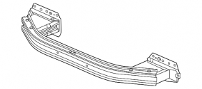 Honda HR-V 23-26 aluminum front bumper reinforcement