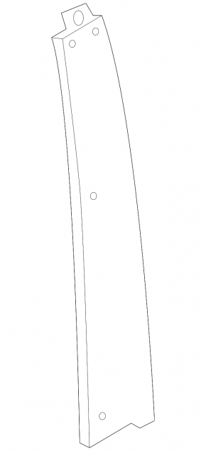 Door trim side front right Acura ILX 13-22