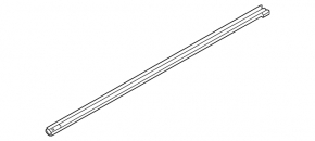 Glass seal inner rear right Hyundai Sonata 20-
