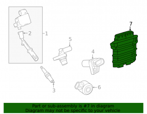 Mercedes W167 GLE 450 20-23 3.0h Engine Computer ECU