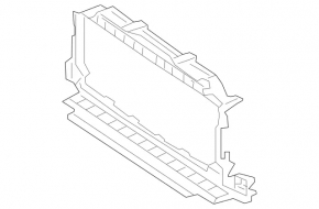 TV panel radiator G-class W463 G550 19-24