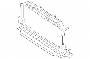 TV panel radiator G-class W463 G550 19-24
