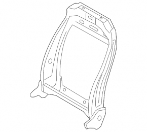Ford Edge 15-24 Driver's Seat Backrest Adjustment Motor