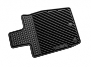Floor mat front right Lincoln MKZ 13-16 rubber black