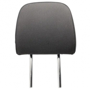 Headrest 2nd row left Ford Bronco Sport 2021-2026 combined leather black and dark gray, type 2