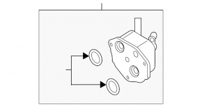 Mazda CX-9 16-23 Engine Oil Cooler