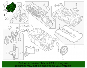 BMW X1 F48 16-22 B46 Throttle Body