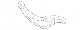 Upper rear right control arm Volvo XC60 10-17