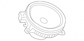 Speaker door rear left Polestar 2 21-