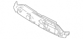 Radiator grill bracket grill Audi A6 C8 19- under radar