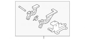 Subaru XV Crosstrek 18-23 Fuel Filler Door Release Handle