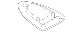 Antenna fin BMW 4 F33 14-20 convertible