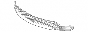 Lower grille of the front bumper Acura MDX 25-26