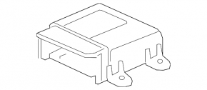 Module srs airbag computer airbags Acura MDX 16-16