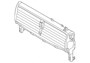 Audi Q5 80A 20-24 MHEV, PHEV radiator deflector blinds without motor
