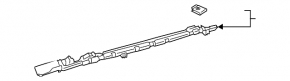 Bracket for the foot-operated trunk opening sensor for the Toyota RAV4 Prime 21-24