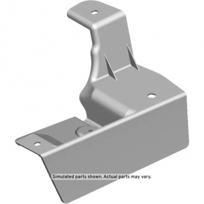 Mudguard rear left Chevrolet Bolt 17-