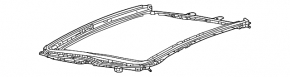 The panoramic mechanism of the Porsche Macan frame 19-26