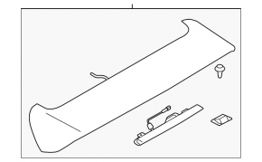 Subaru Impreza WRX GH 09-14 5d Tailgate Spoiler