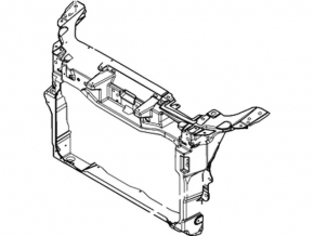 TV panel radiator Ford Flex 13-19