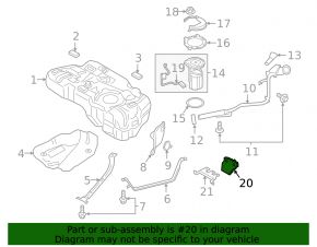FUEL PUMP RELAY Ford Ecosport 18-22