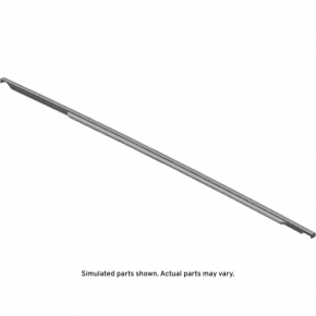 Molding door-glass central front right Chevrolet Cruze 16- chrome