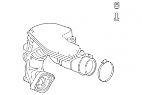 Pipe on turbine first Honda Accord 18-22 2.0T