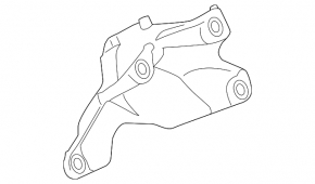 Right Engine Mount Bracket BMW 5 F10 11-16 3.0T AWD