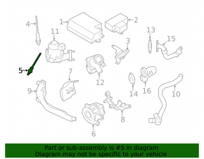 Lambda probe first Subaru Impreza WRX GH 2009-2010 2.5T