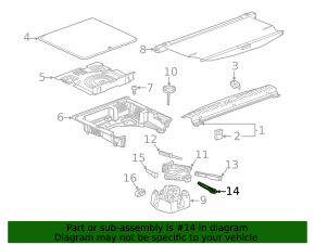 GMC Terrain 18- Tow Hook
