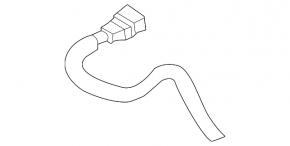 Thin power cable for Nissan Leaf 11-12