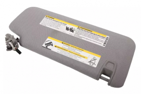 Left visor Chevrolet Trax 17-20 gray with backlight