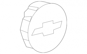 Center cap for Chevrolet Bolt EV 22-23 wheel