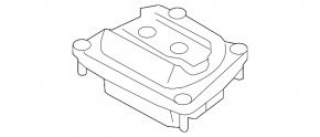 Gearbox mount for Audi A6 05-11 3.2