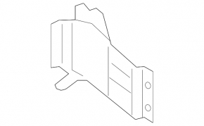 Arch protection front right Audi Q7 16-19 metal