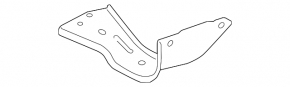 Front left wing bracket VW Passat 20-22