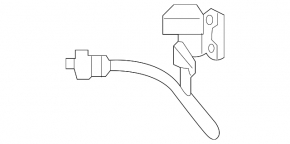 Brake hose rear right Hyundai Elantra AD 17-20 under drum