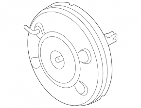 Vacuum booster for Hyundai Santa FE Sport 13-16 pre-restored