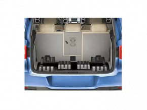 VW Tiguan 2009-2018 trunk mat, black, type 1