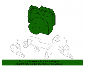 ABS ABS VW Tiguan 09-18