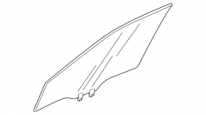 Honda Accord 18-22 triplex front left door glass