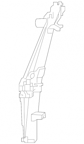 Front left window lift mechanism for Nissan Murano z52 15-24