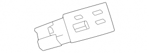 USB Hub Toyota Sienna 21-25 3 row