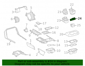 USB Hub Toyota Sienna 21-25 3 row