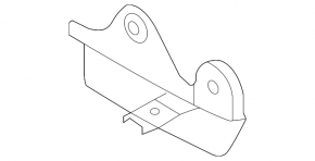 Mudguard threshold rear left Audi A3 8V 15-20