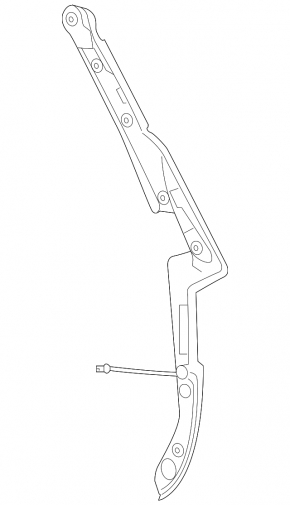 Left tailgate tilt sensor Nissan Pathfinder 13-20