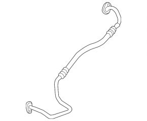 Air conditioning pipe condenser-compressor Mercedes GLC-class X254 43 AMG 23-25