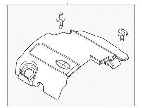 Ford Explorer 11-17 3.5 Engine Cover